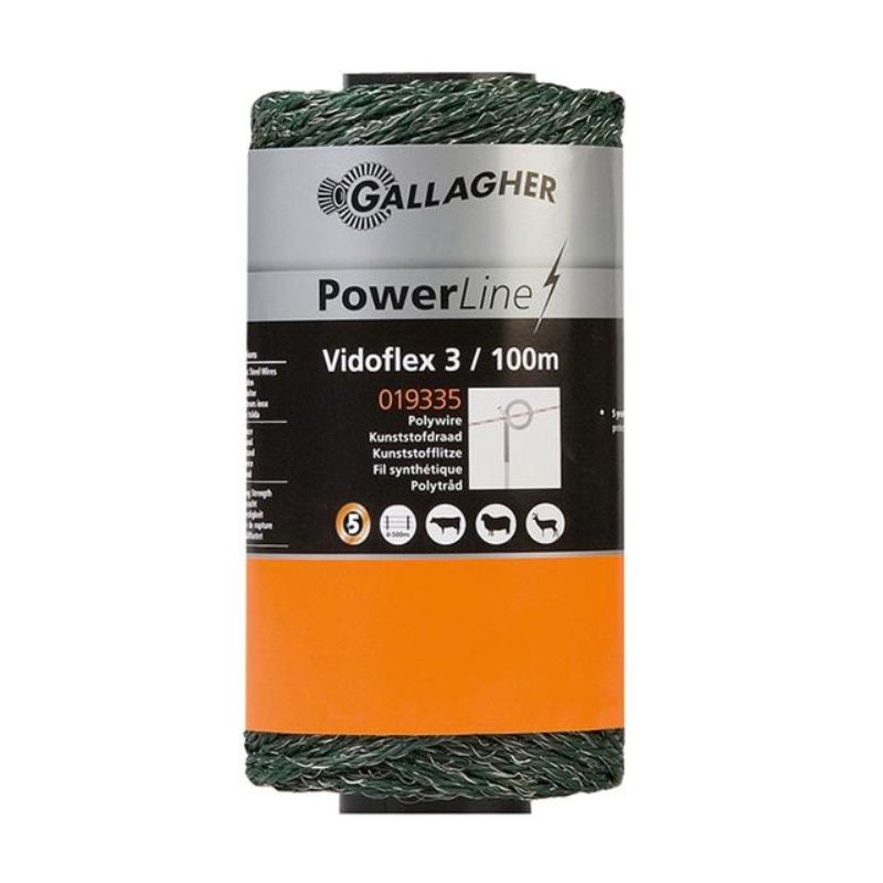 Gallagher Vidoflex 3 PowerLine vert 100m